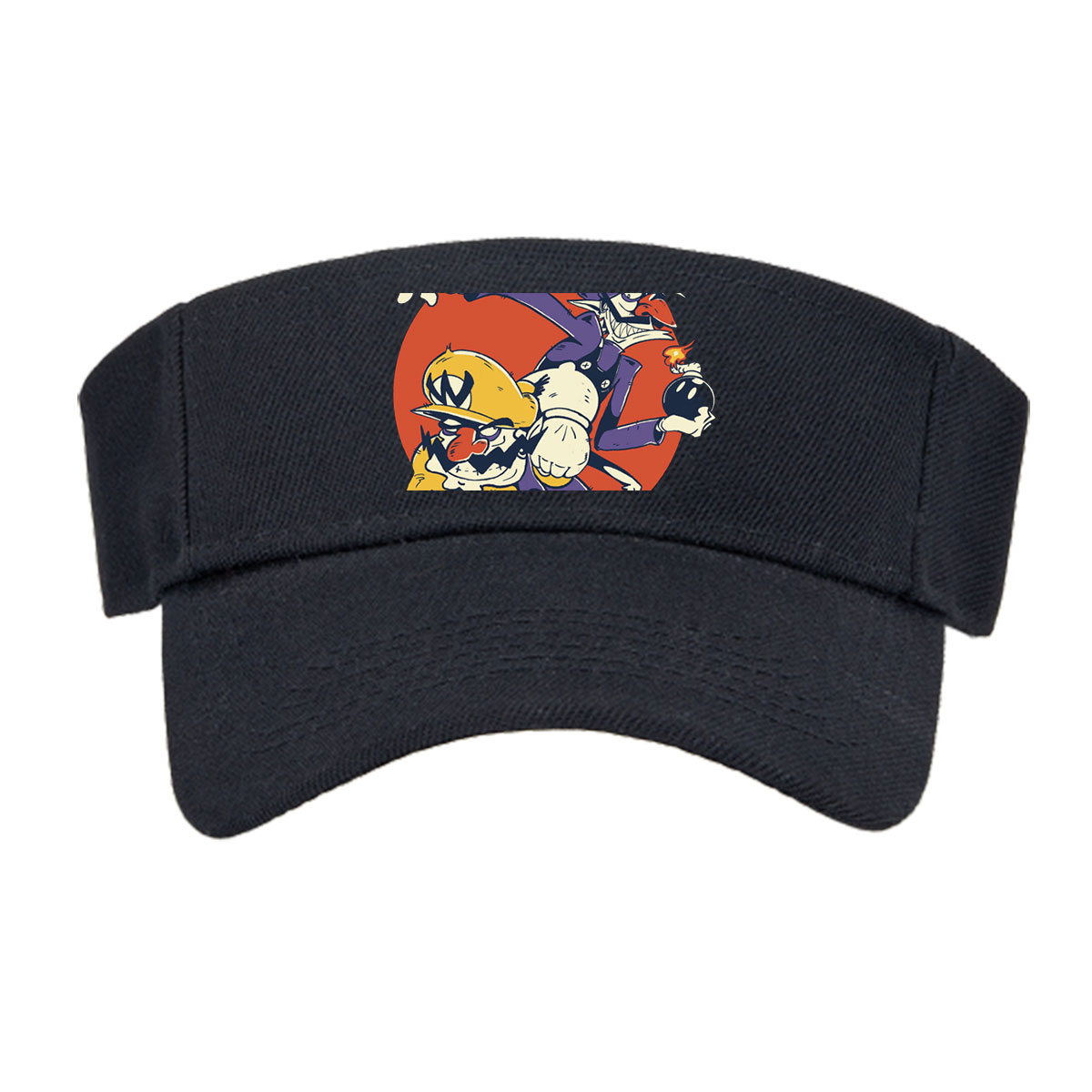 Wario and Waluigi in Action Pose -  Visor cap