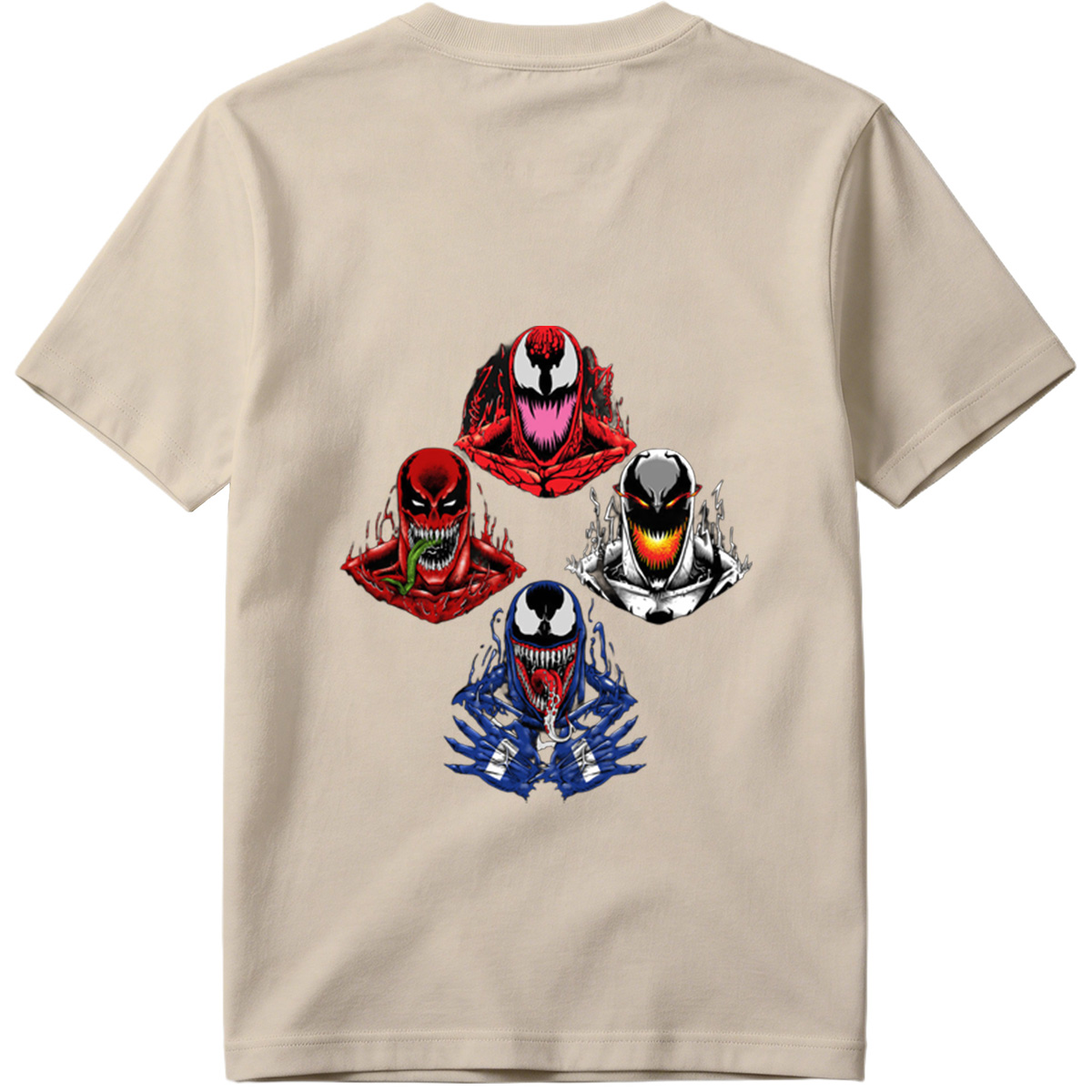 Spider-Verse: Carnage, Venom, Red Goblin, and Symbiote Characters - Tee
