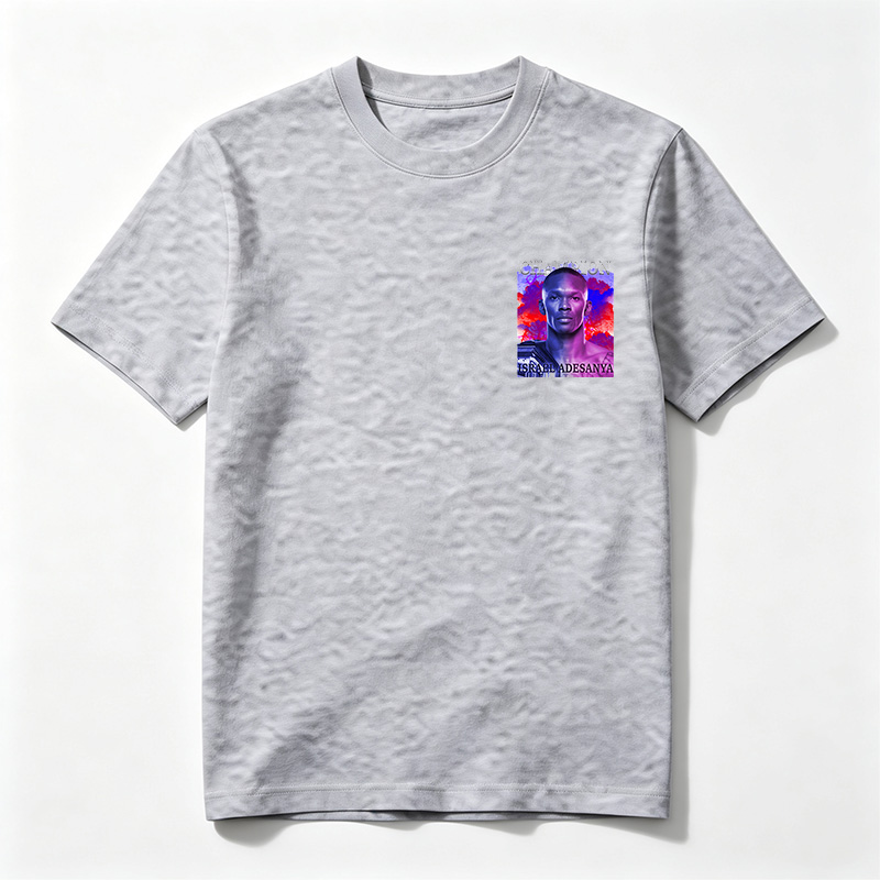 Israel Adesanya Champion UFC Fighter Portrait - Tee