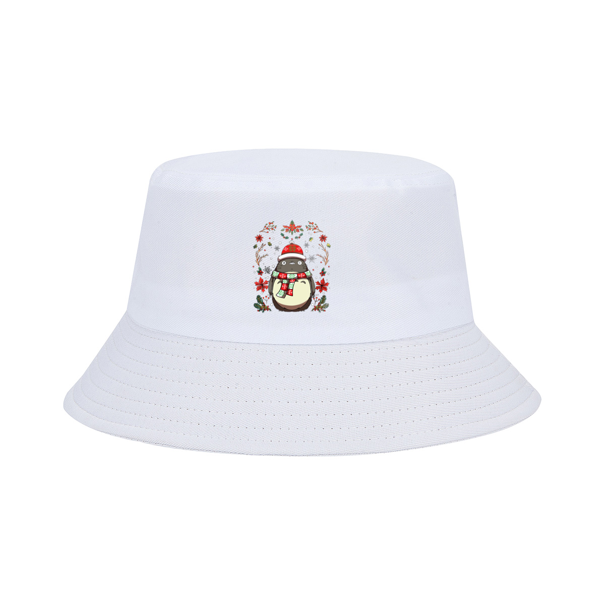 Totoro Christmas Holiday Design - Fisherman's Hat