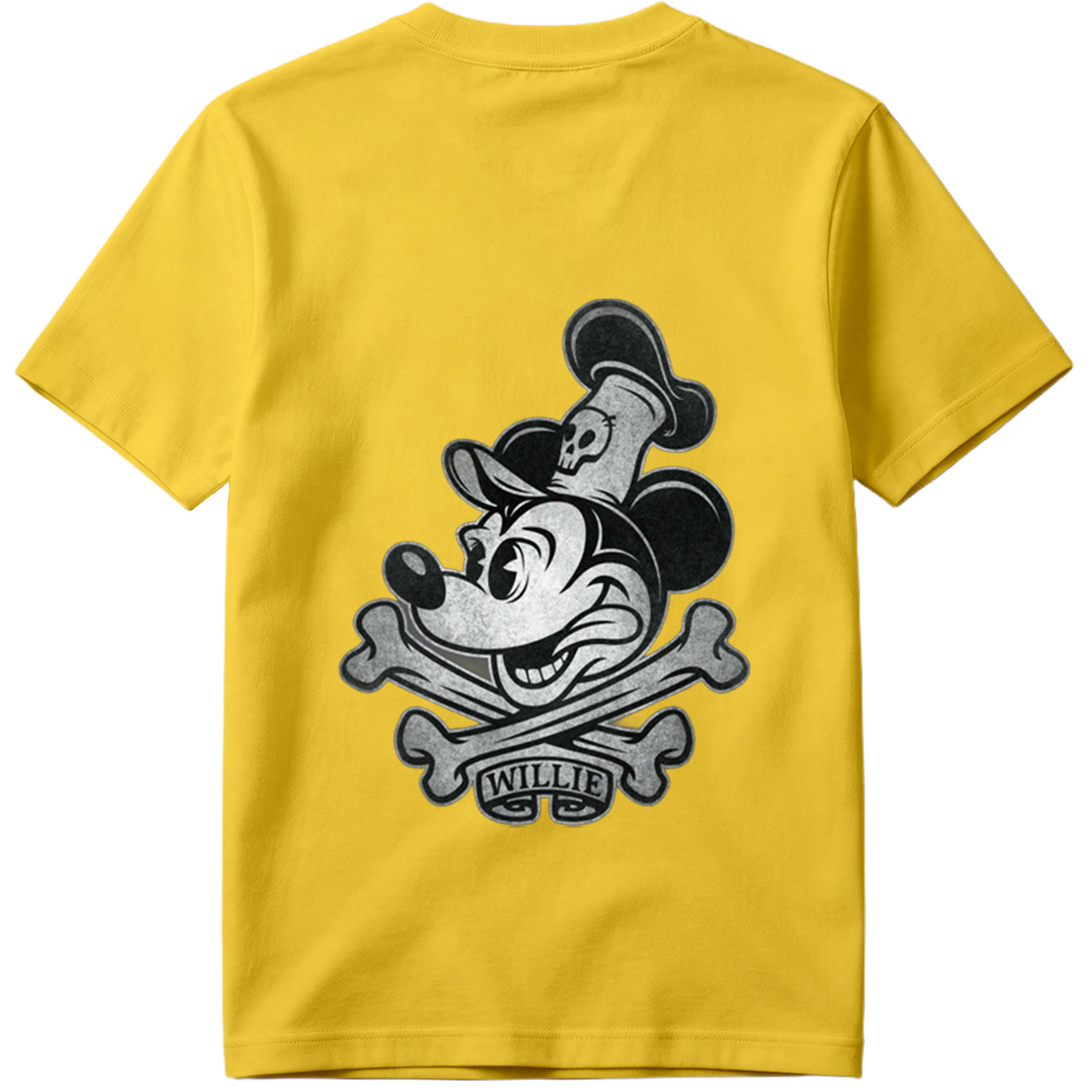 Mickey Mouse Pirate Skull and Crossbones Design - Tee
