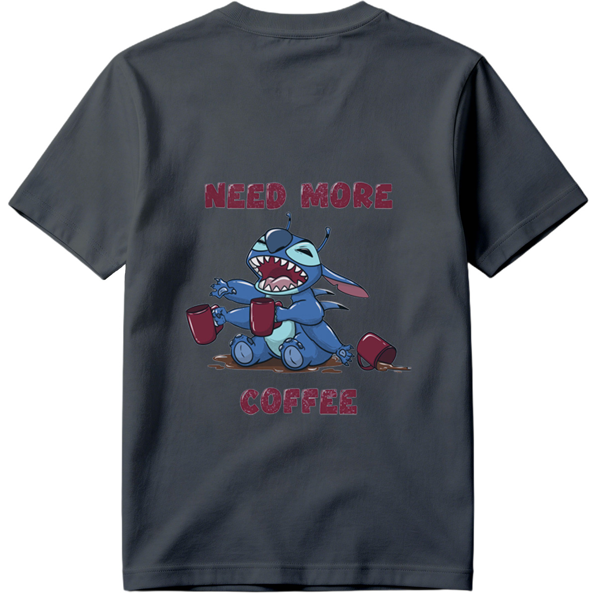 Stitch Needs More Coffee - Tee