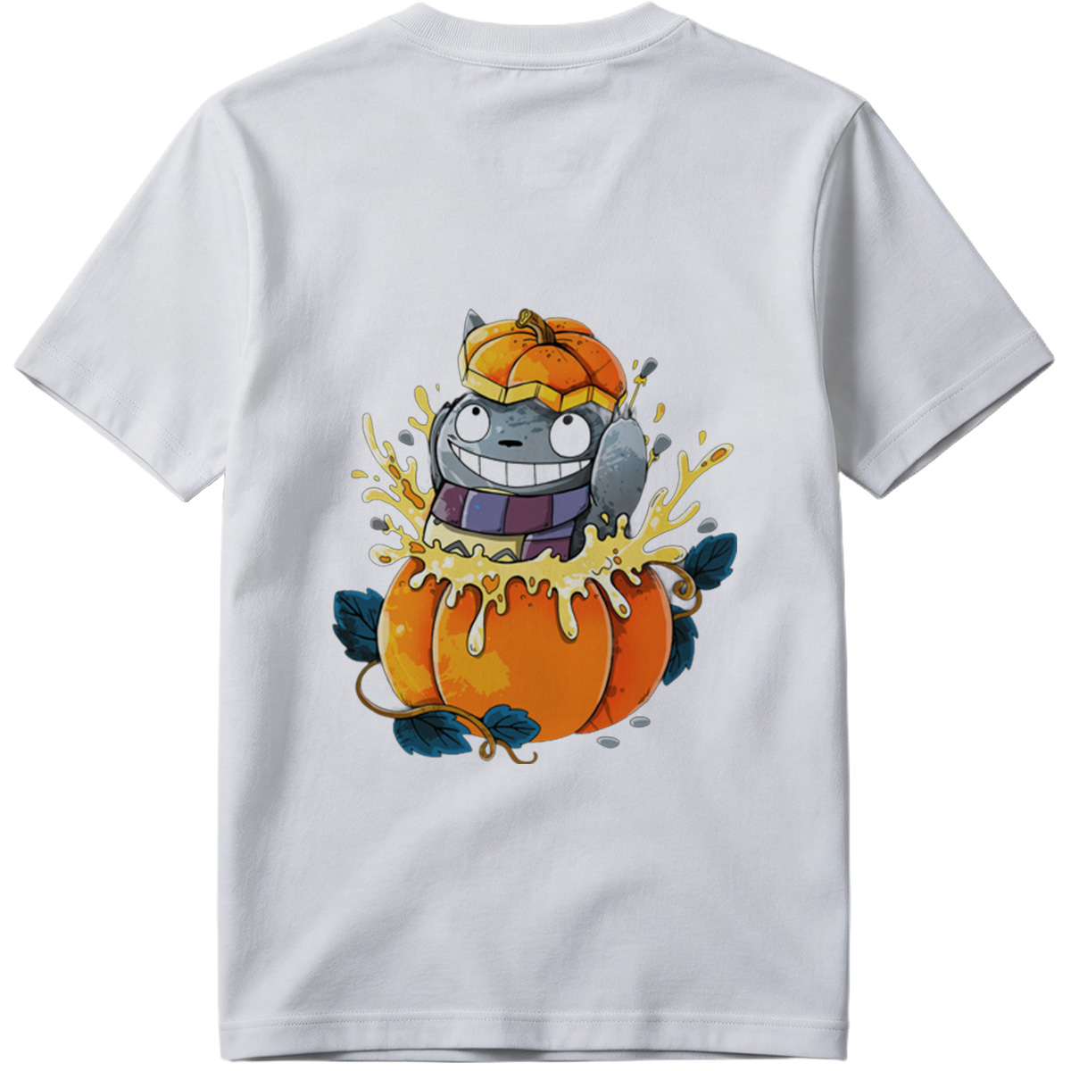 Pumpkin Cat in a Jack-o'-Lantern - Tee