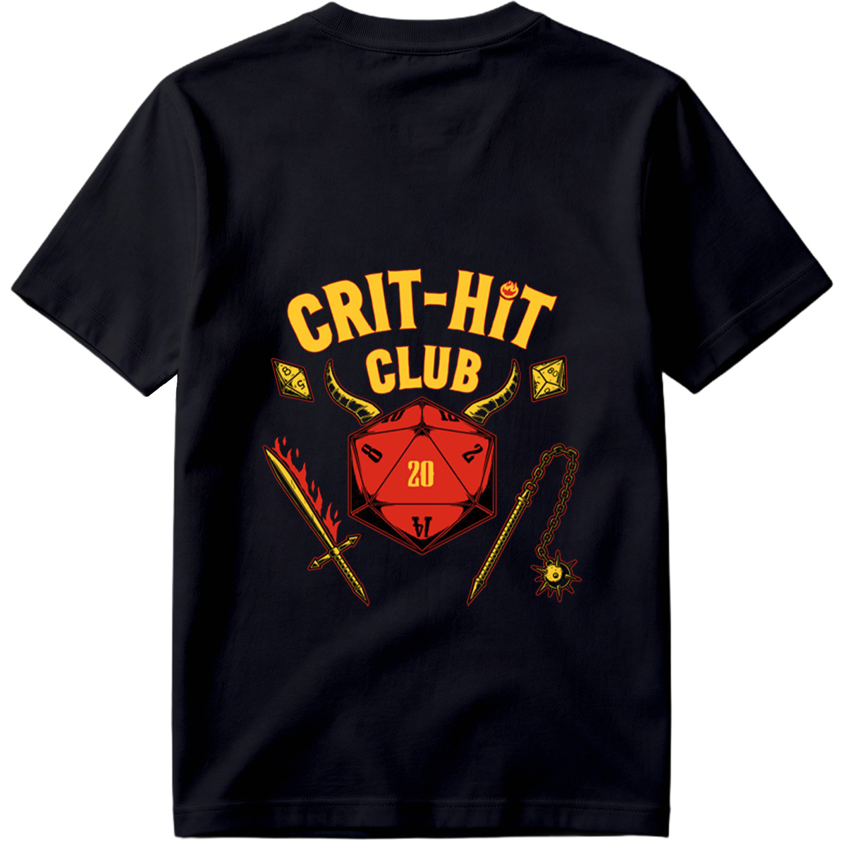 Crit-Hit Club: D&D Dice & Fantasy Gear - Tee