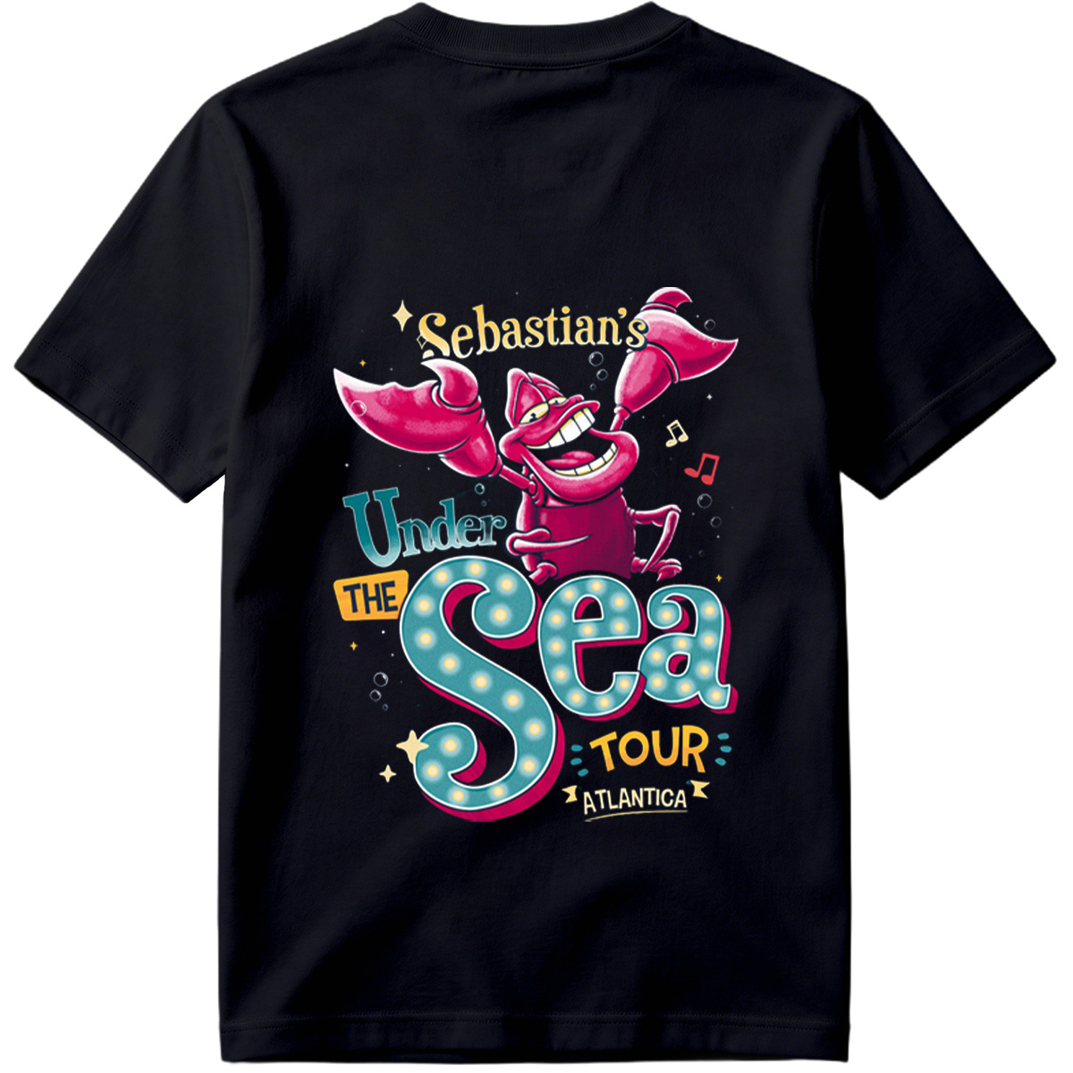 Sebastian's Under the Sea Tour Atlantica - Tee