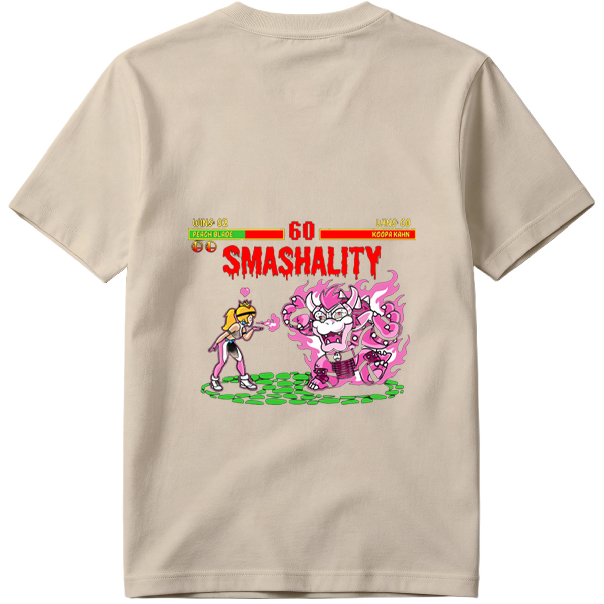Peach Blade vs Koopa Kahn: Smashality Showdown - Tee