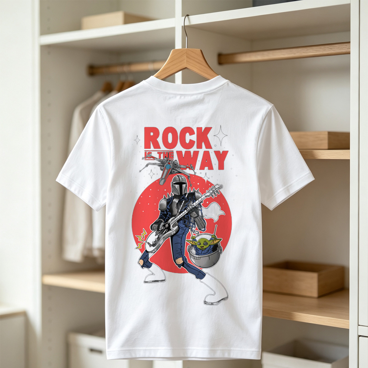 The Mandalorian and Grogu Rock the Way - Tee