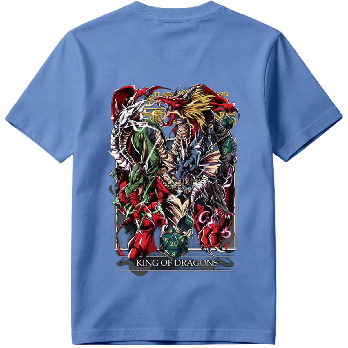 King of Dragons: Multicolored Dragon Ensemble - Tee