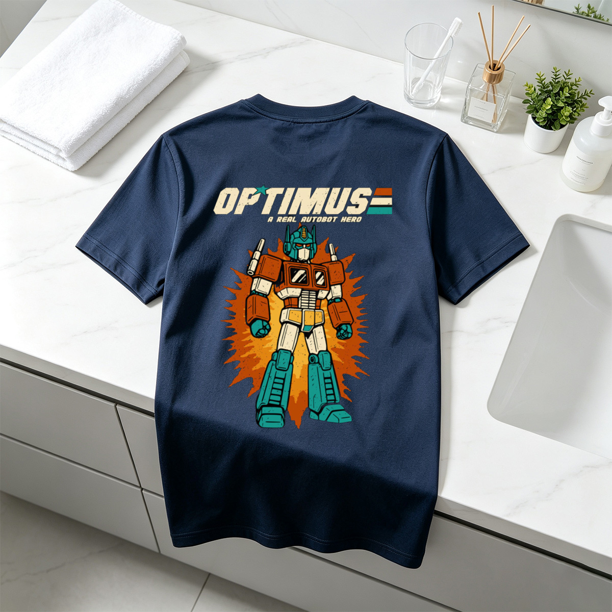 Optimus Prime: A Real Autobot Hero - Tee