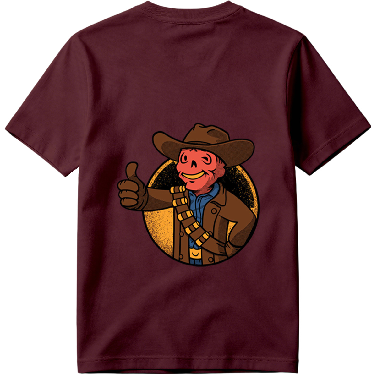 Cowboy Skeleton Thumbs Up - Tee