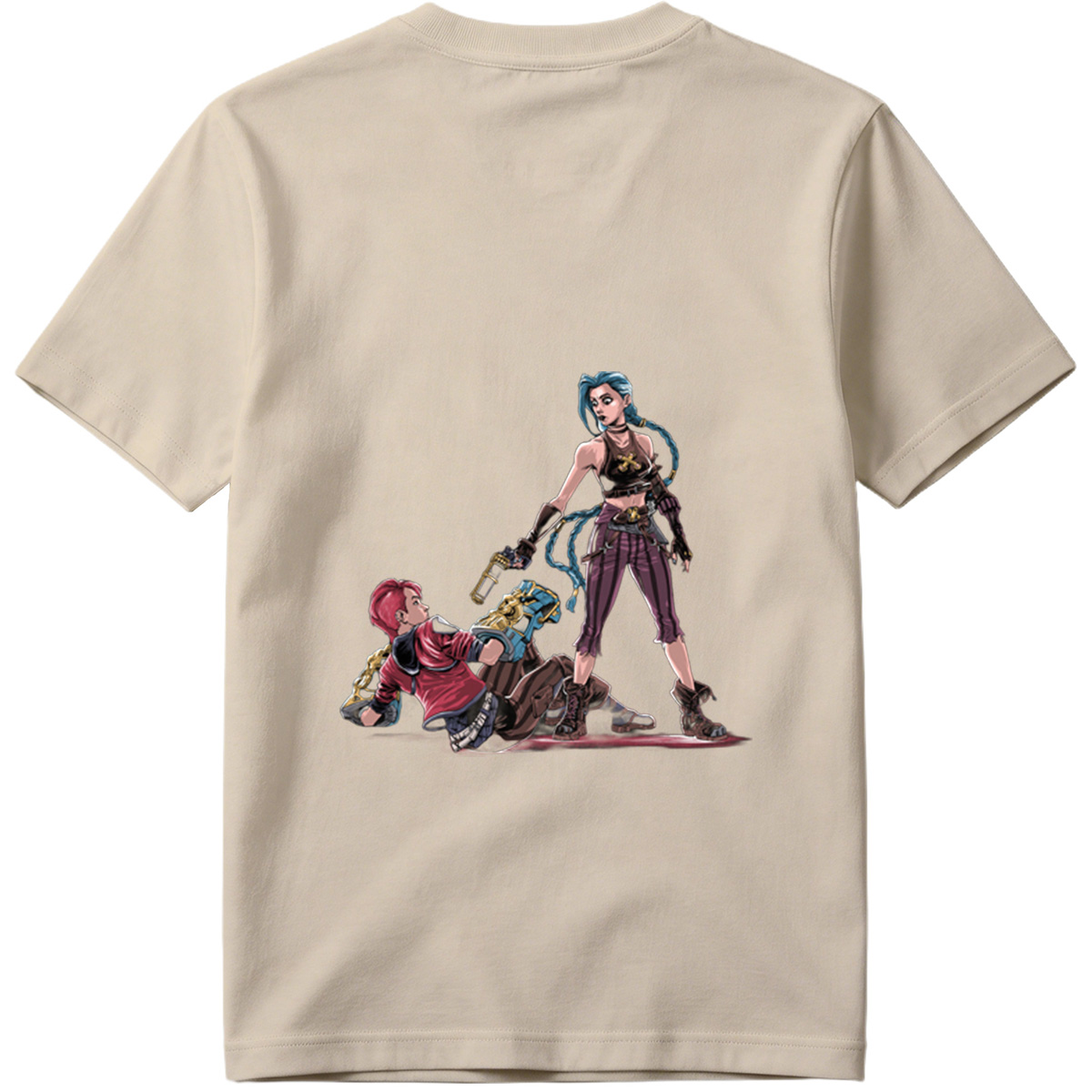 Jinx and Vi from League of Legends - Tee