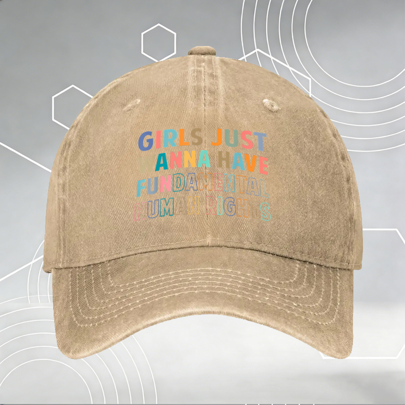 New Baseball Cap with Cute Penguin Math Print 