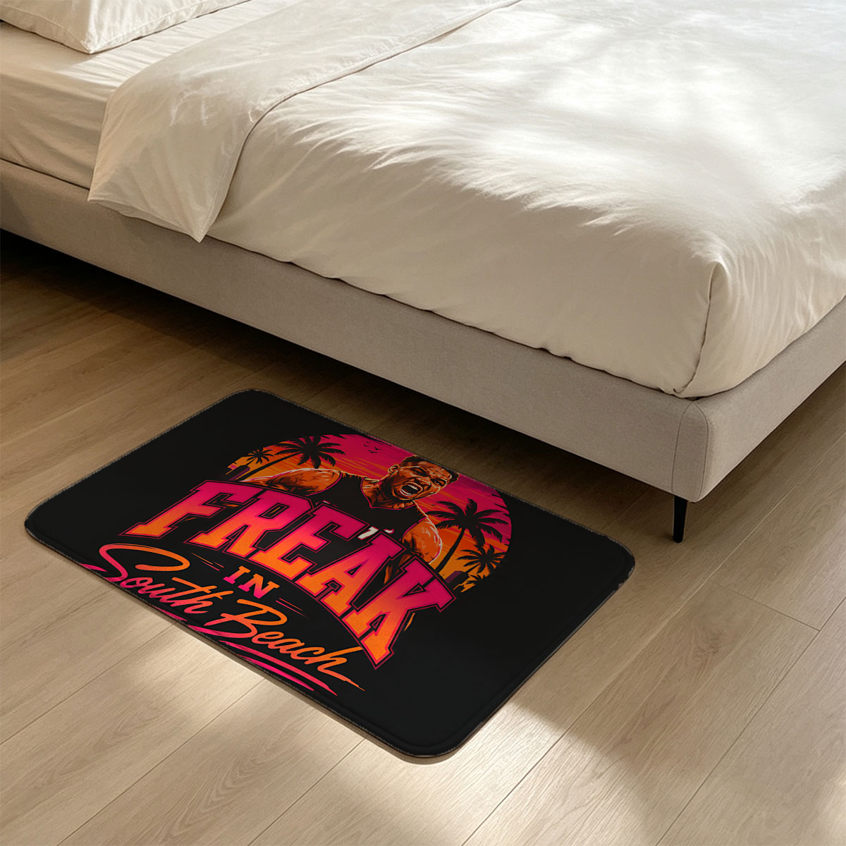 Giannis Antetokounmpo: Freak in South Beach - Flannel floor mat