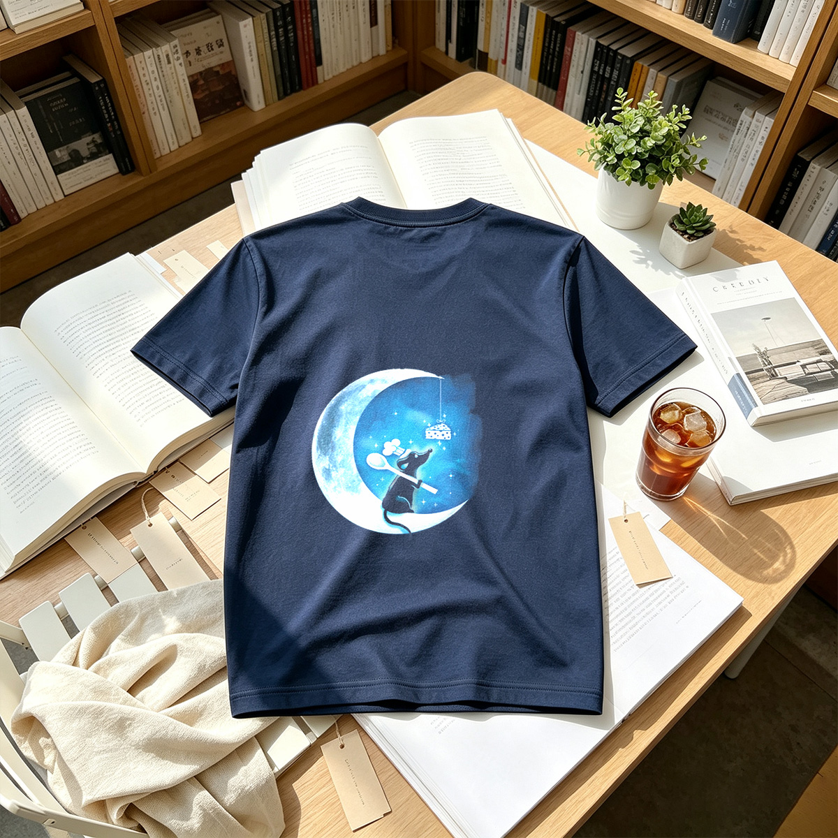 Mickey Mouse and the Moonlight Cheese Dream - Tee