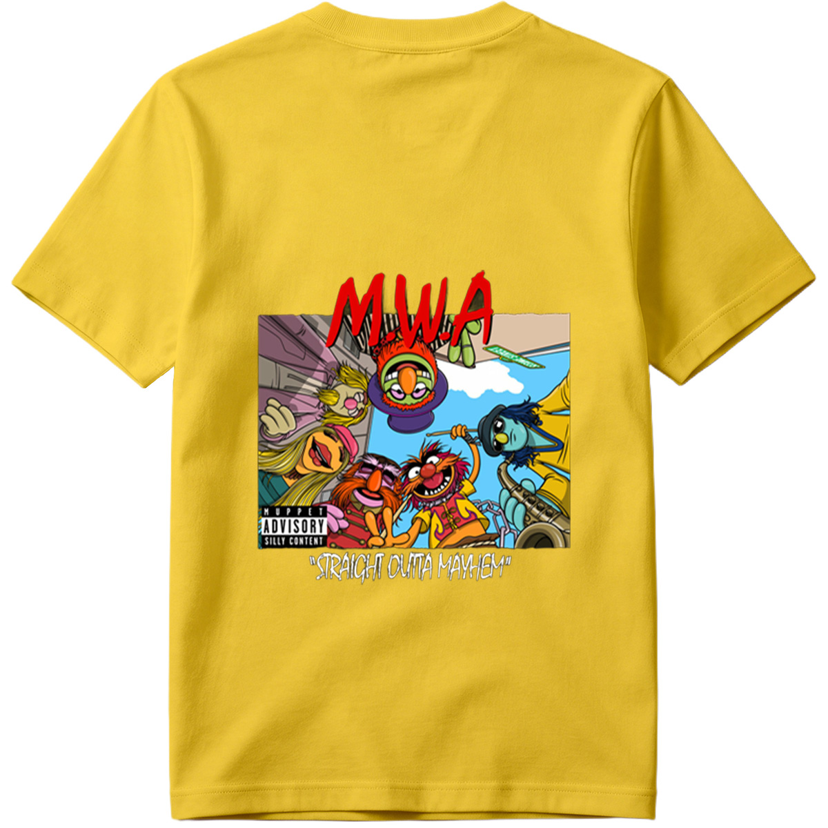 Muppets: M.W.A - Straight Outta Mayhem - Tee