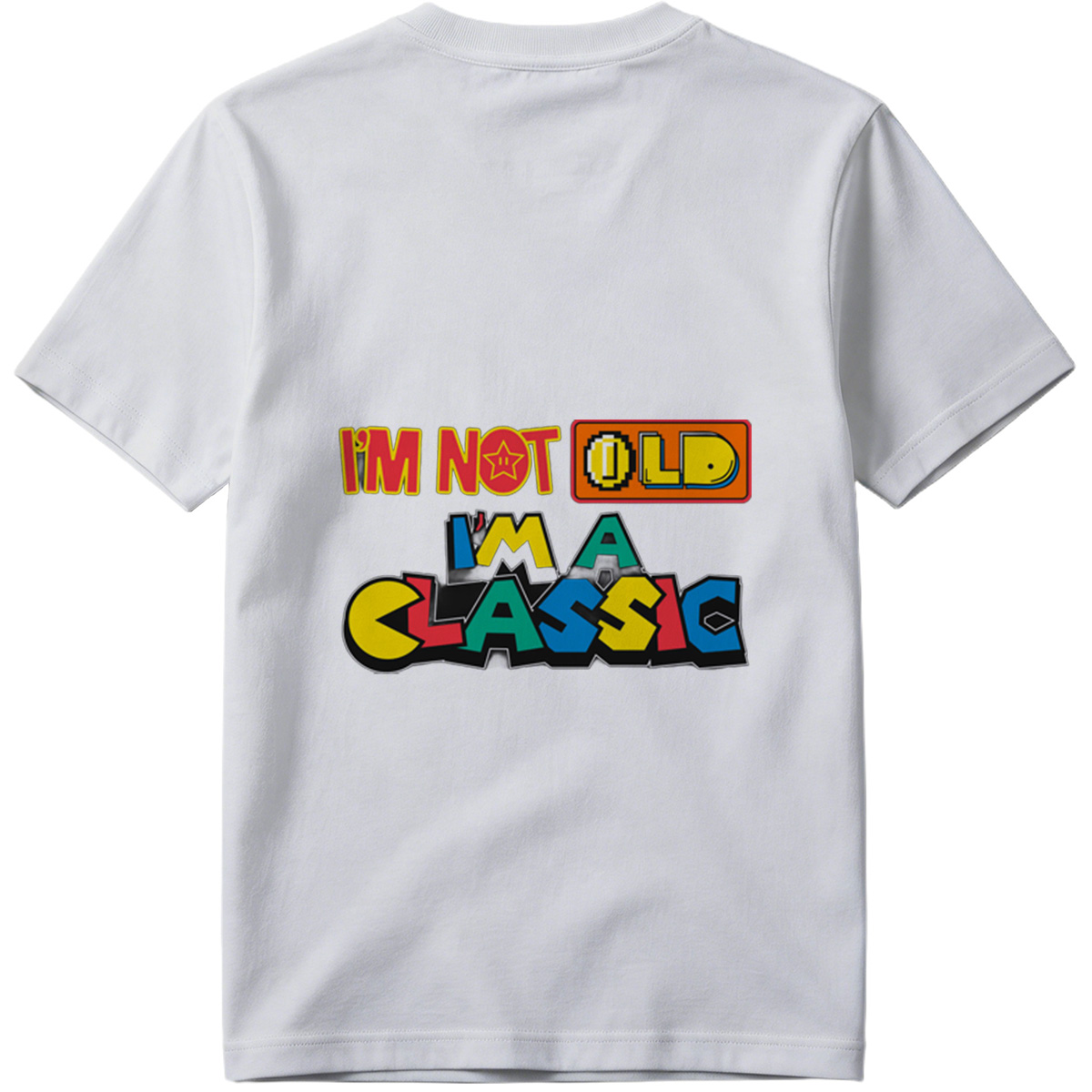 I'm Not Old, I'm a Classic - Retro Gaming Style Design - Tee