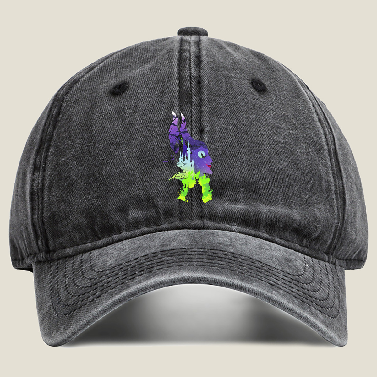 Maleficent: The Dark Enchantress - Washed Denim - Baseball Cap
