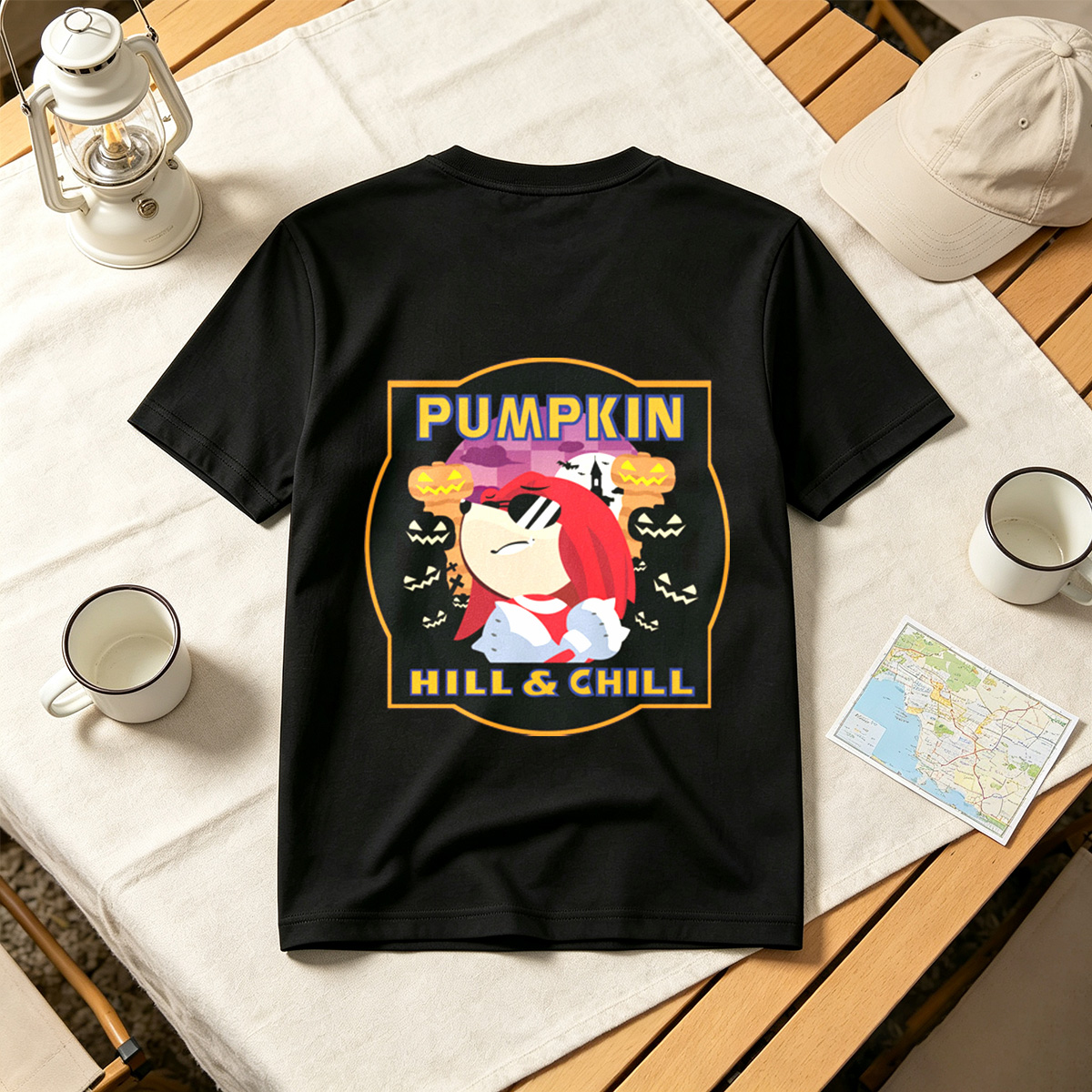 Pumpkin Hill & Chill: Knuckles the Echidna - Tee