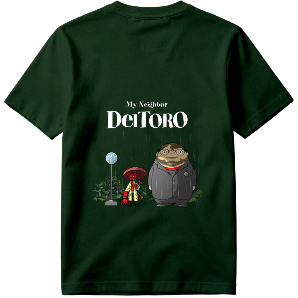 My Neighbor Del Toro: A Rainy Encounter - Tee