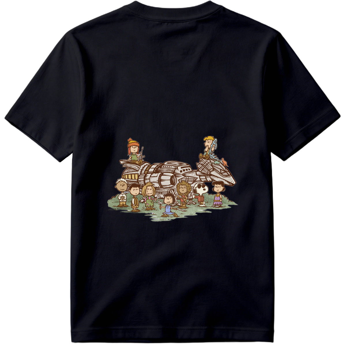 Peanuts Characters Meet Star Wars: A Galactic Adventure - Tee