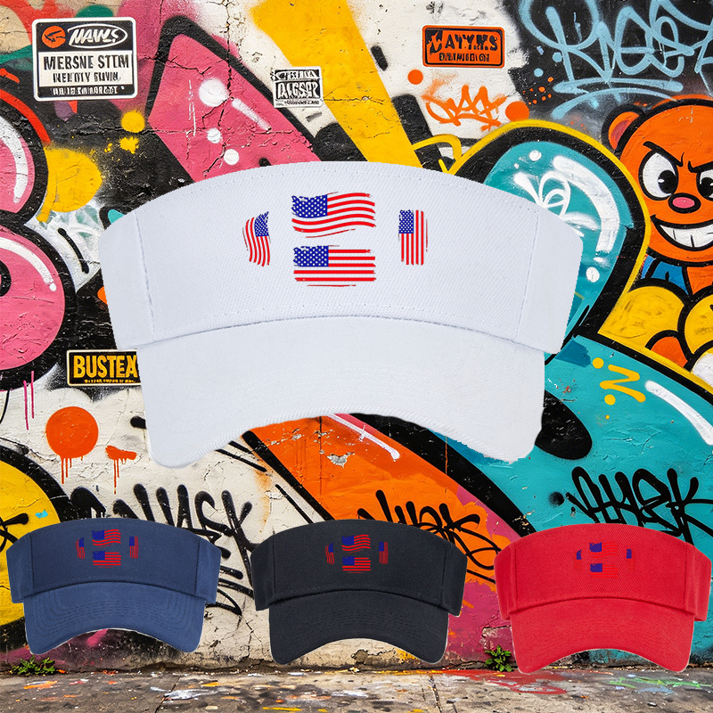 Unisex Classic Mesh Back Hat with American Flag Print Design - Lightweight Breathable Sun Protection Cap for Outdoor Activities, Ideal for Adults Seeking Patriotic Style and Comfort in Summer, Camping, Beach, and Travel