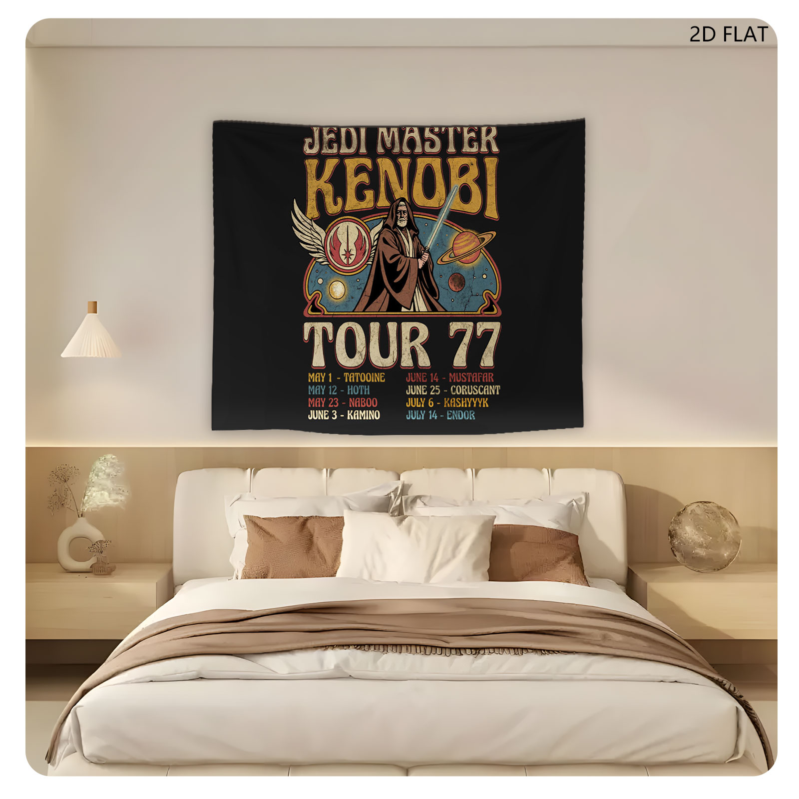 Jedi Master Kenobi Tour 77: Star Wars Character Concert Series - Tapestry