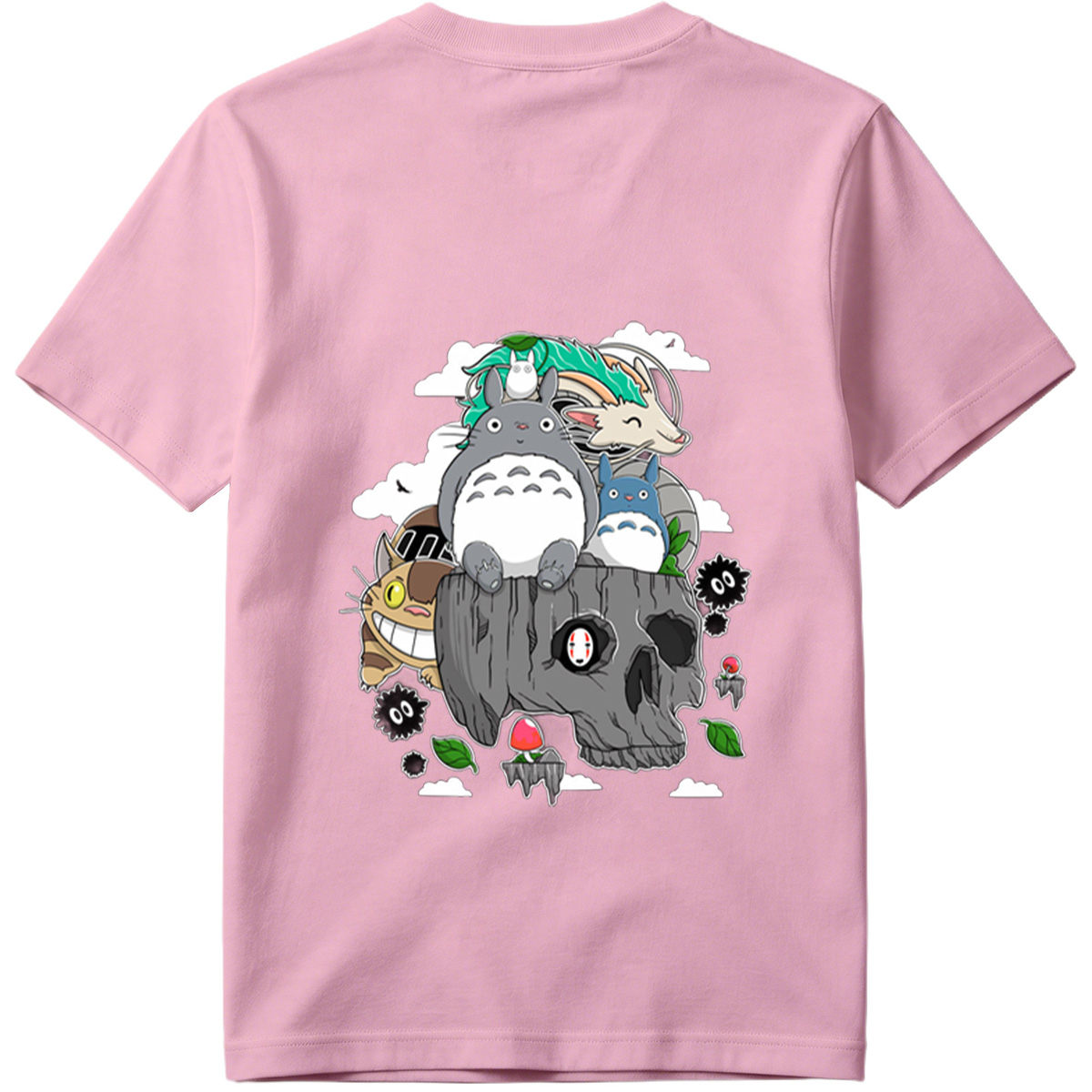 Studio Ghibli Characters Collage - Tee