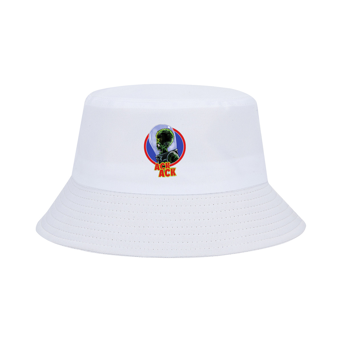 Ack Ack: Green Alien in Space Helmet - Fisherman's Hat