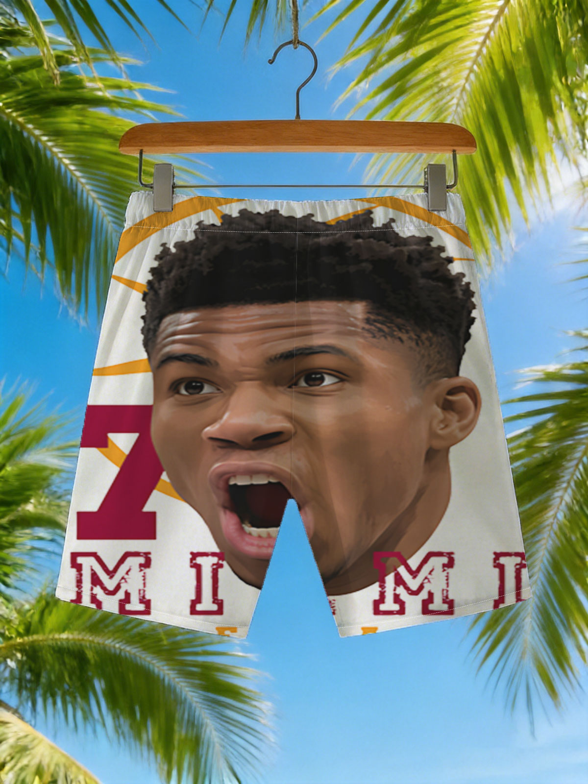 Jimmy Butler Miami Heat #7 -  Beach shorts