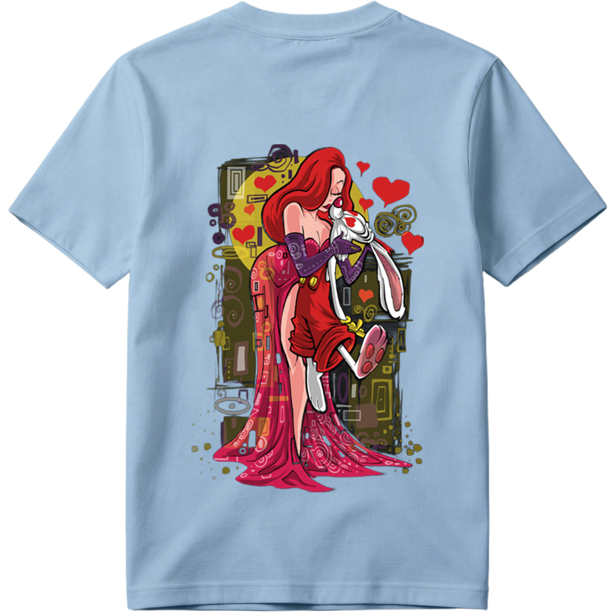 Lucky Luke: Red Haired Woman and White Rabbit - Tee