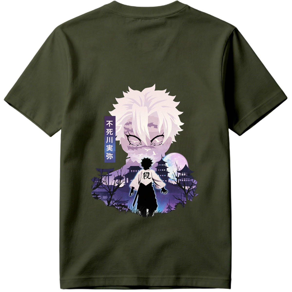 Demon Slayer: Mugen Train - Sanemi Shinazugawa and Tanjiro Kamado - Tee