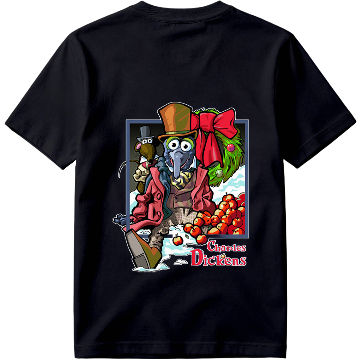 Charles Dickens: Scrooge and the Mouse - Tee