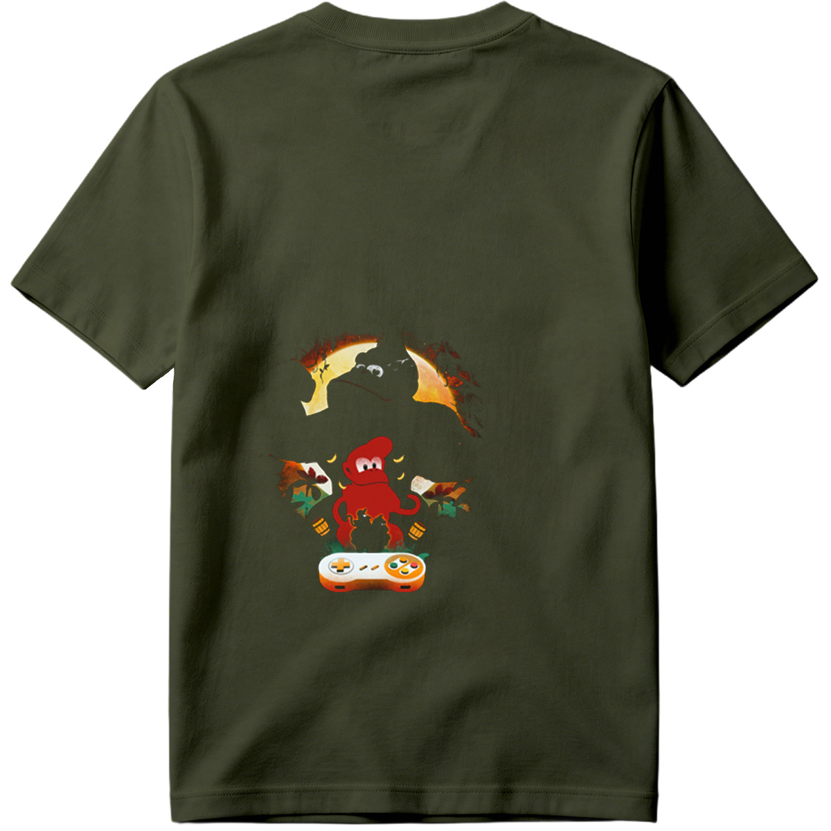 Donkey Kong and Diddy Kong with Game Controller - Tee