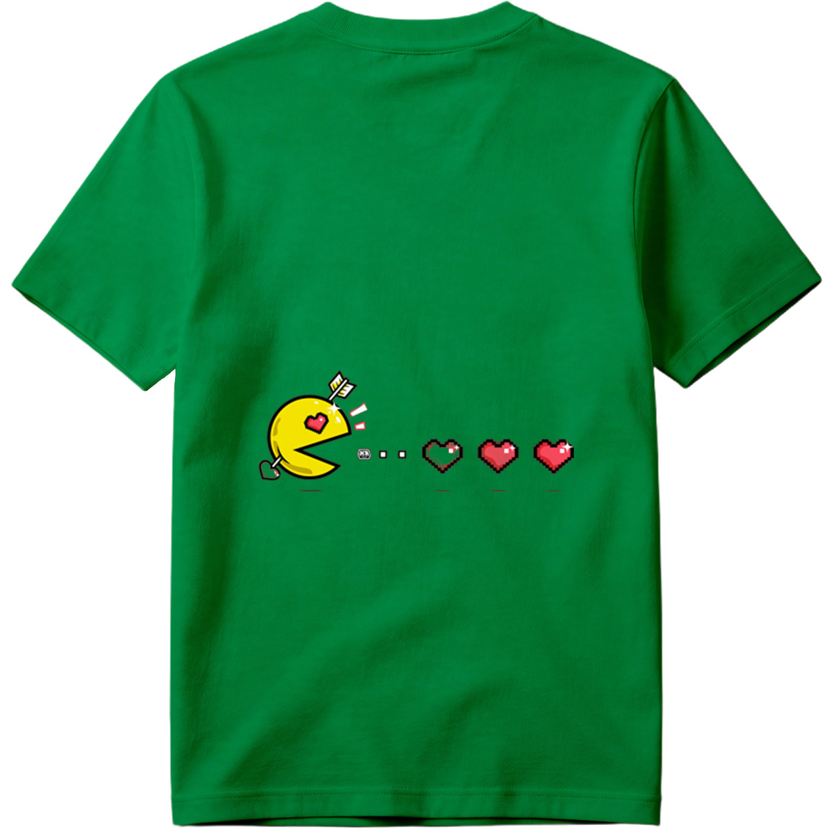 Pac-Man Loves Hearts - Tee
