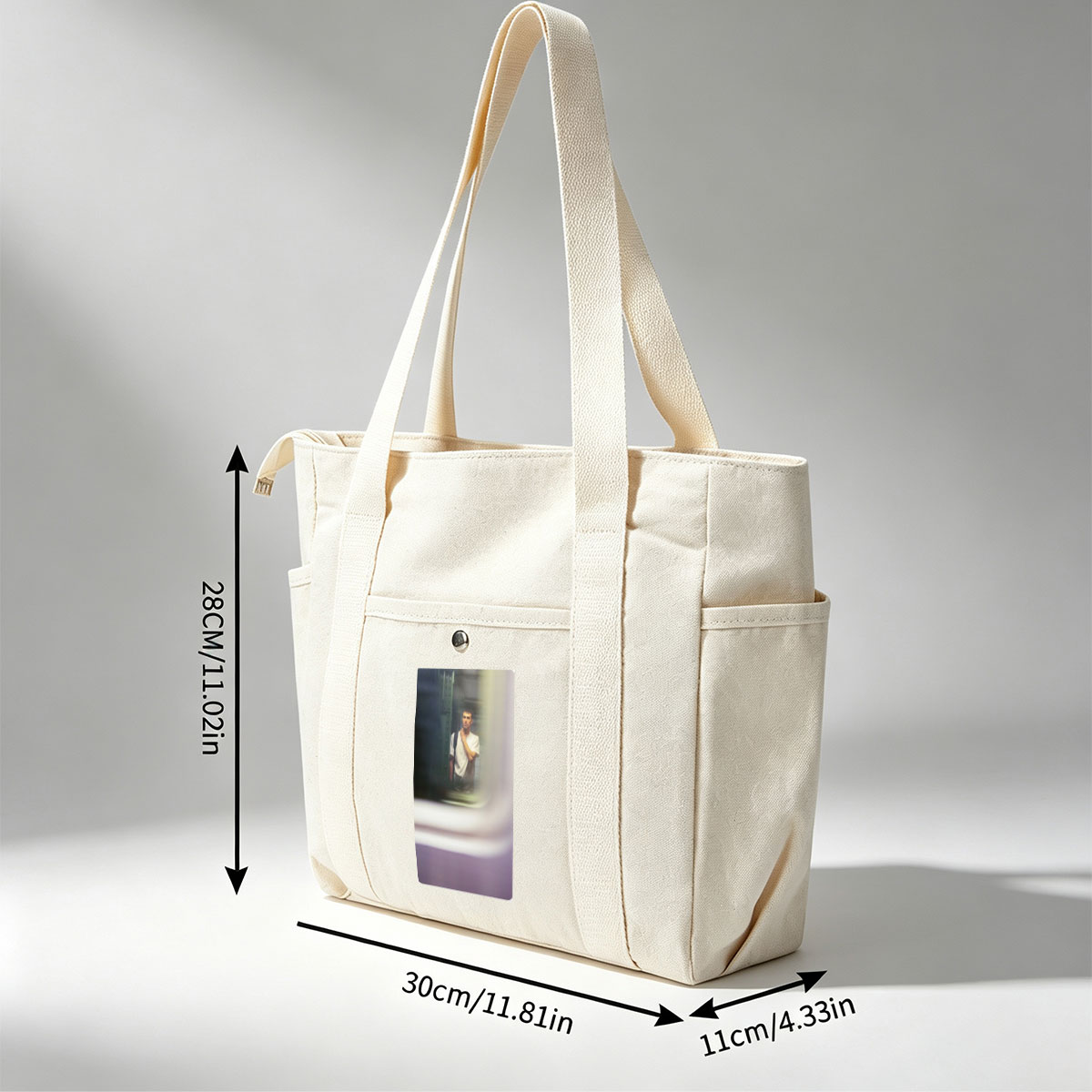 No celebrity or band is present in the image. - Multi-pocket bags