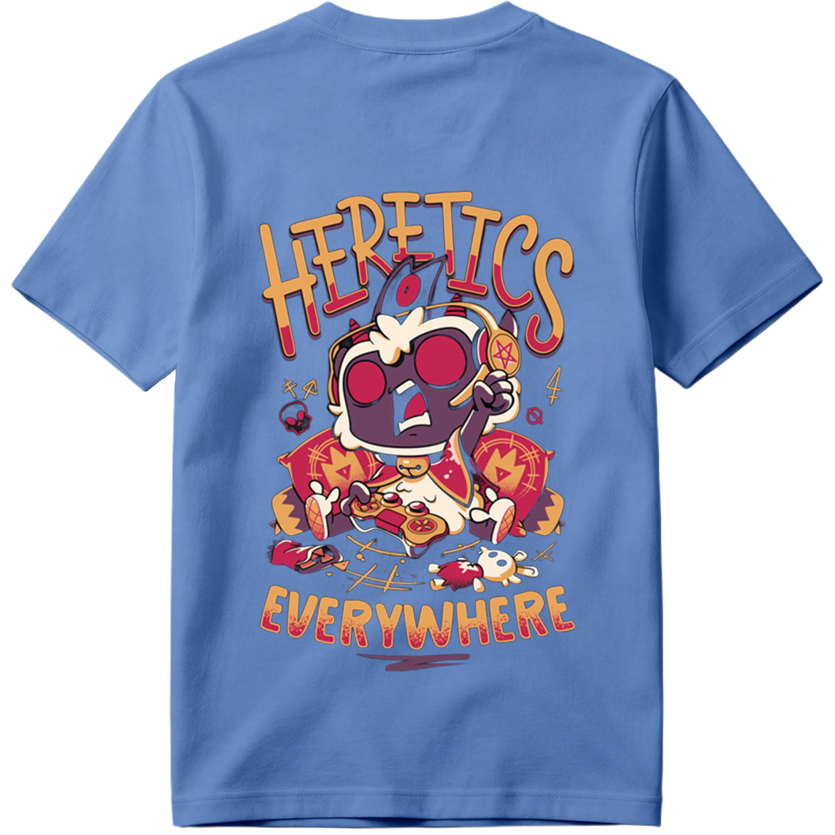 Heretics Everywhere: A Gaming Character Adventure - Tee