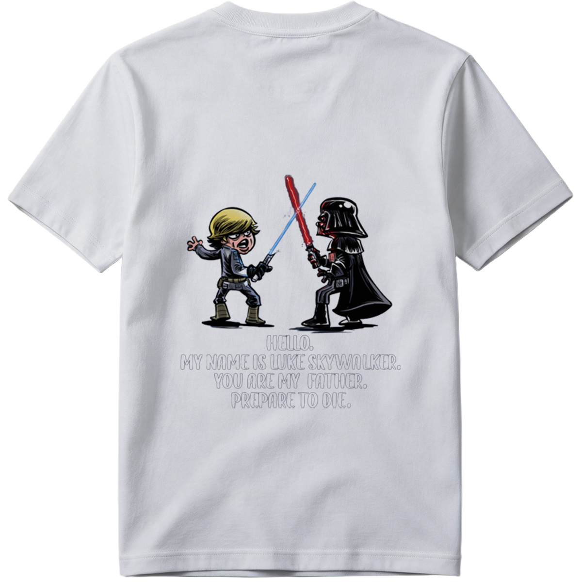 Star Wars: Luke Skywalker vs Darth Vader - Tee