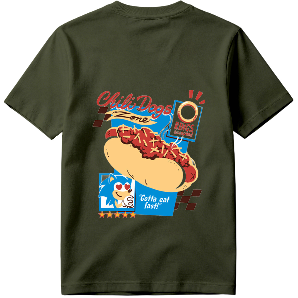 Sonic the Hedgehog Chili Dogs Zone - Tee