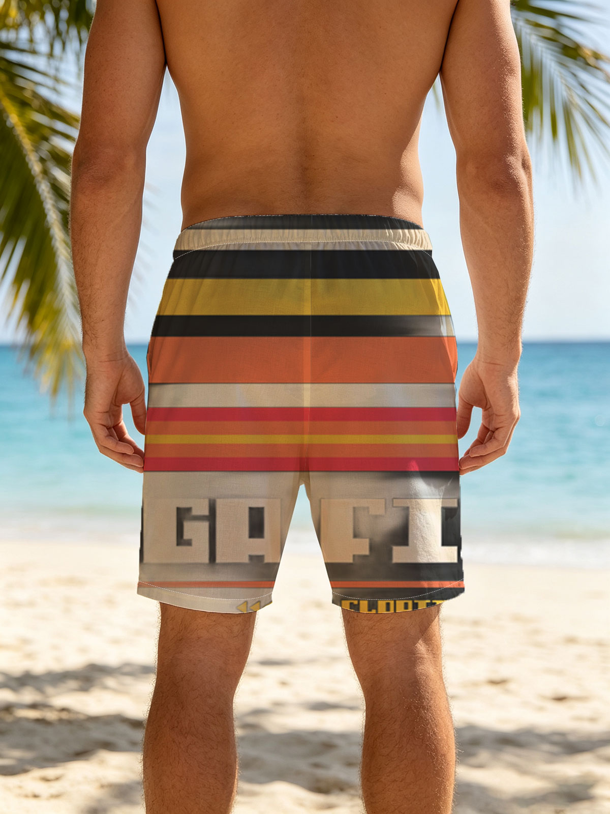 Lega Fire: The Eluding Mystique -  Beach shorts