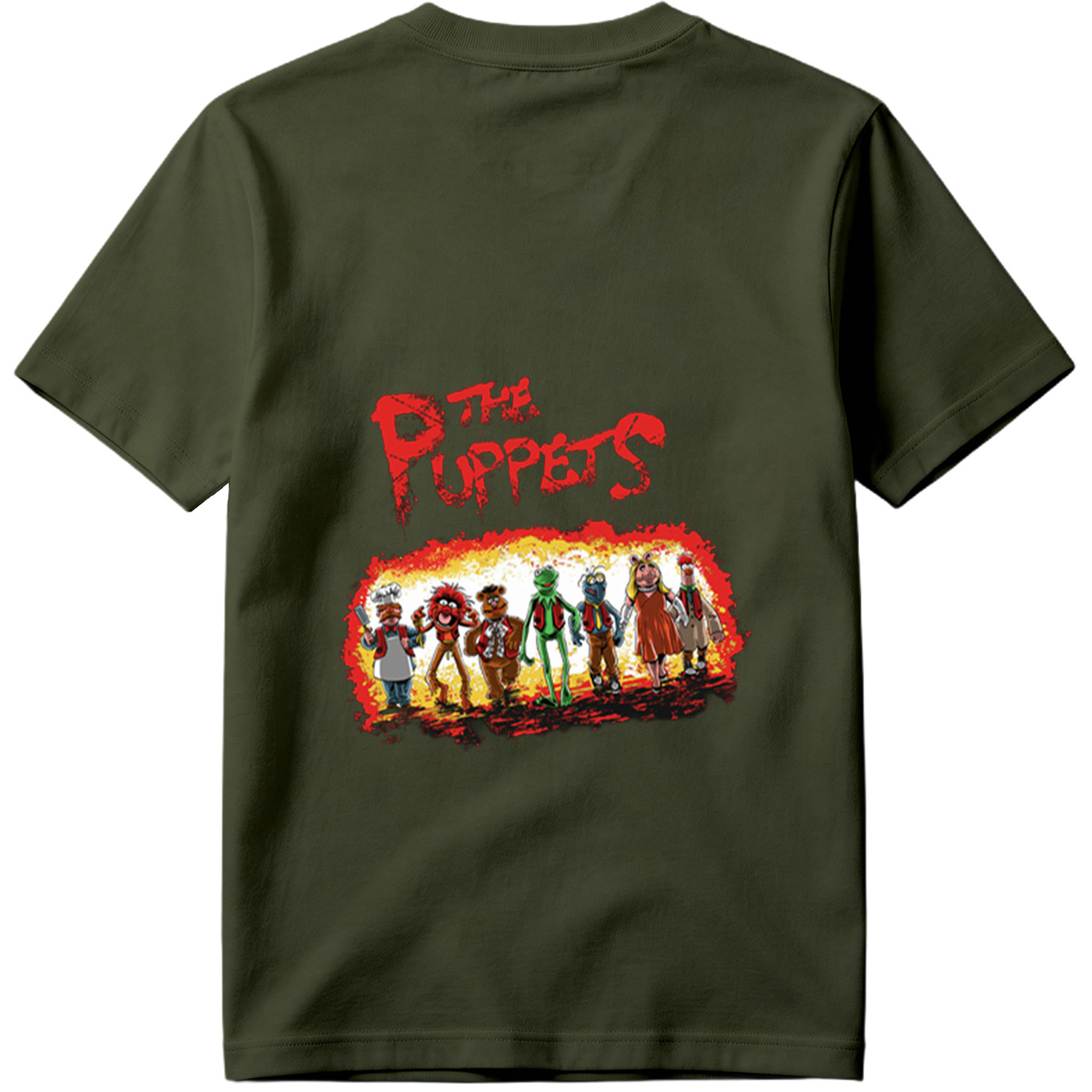 The Muppets: Kermit, Miss Piggy, Fozzie, Animal, Gonzo, and Chef Piggy - Tee