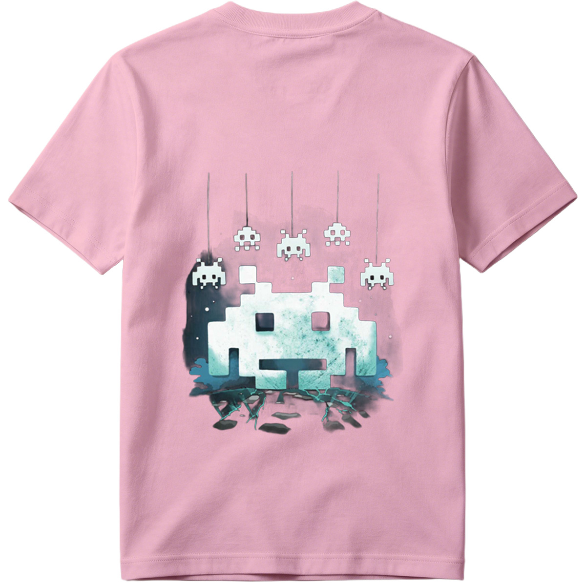 Space Invaders: Classic Aliens in Pixel Art - Tee