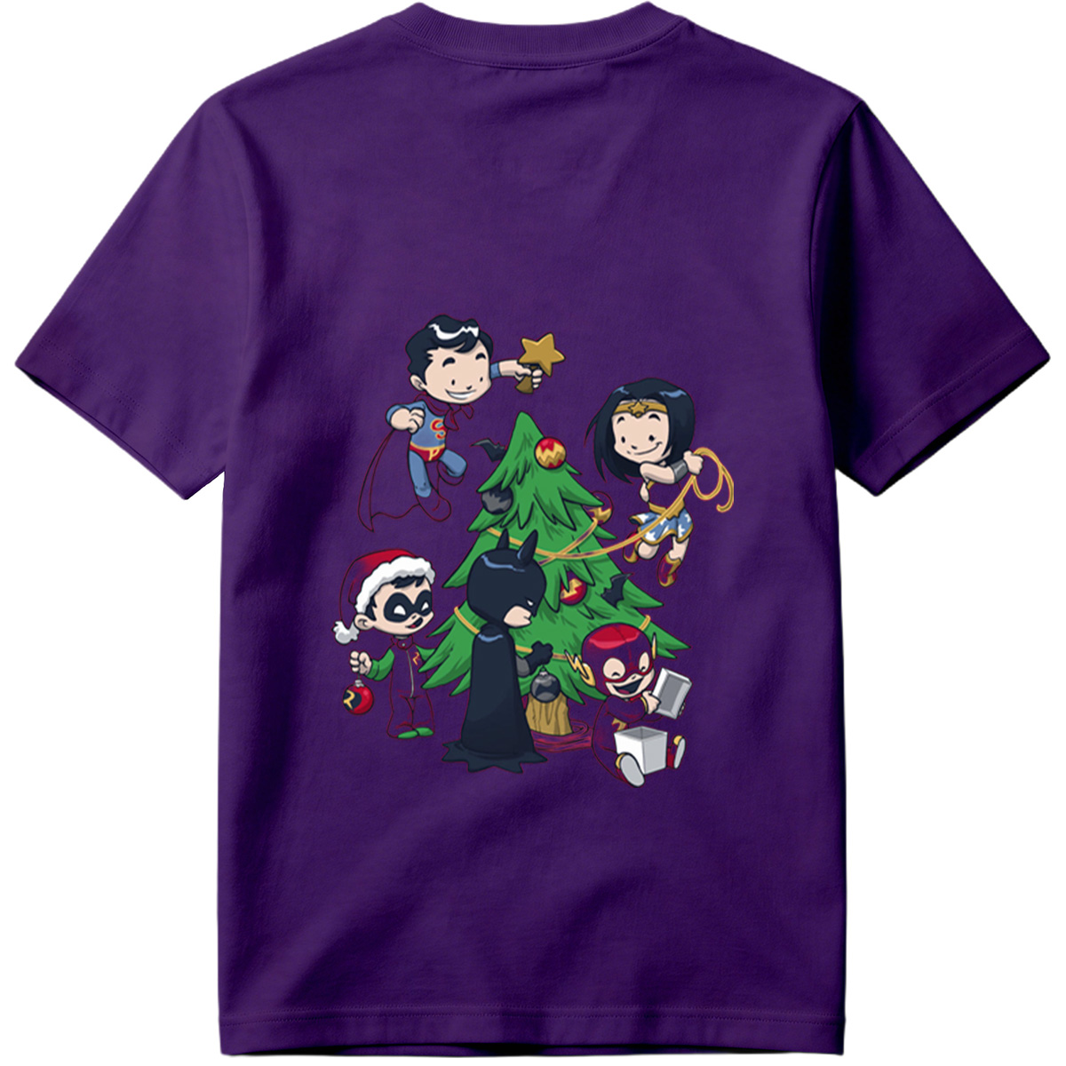 DC Super Heroes Christmas Celebration - Tee
