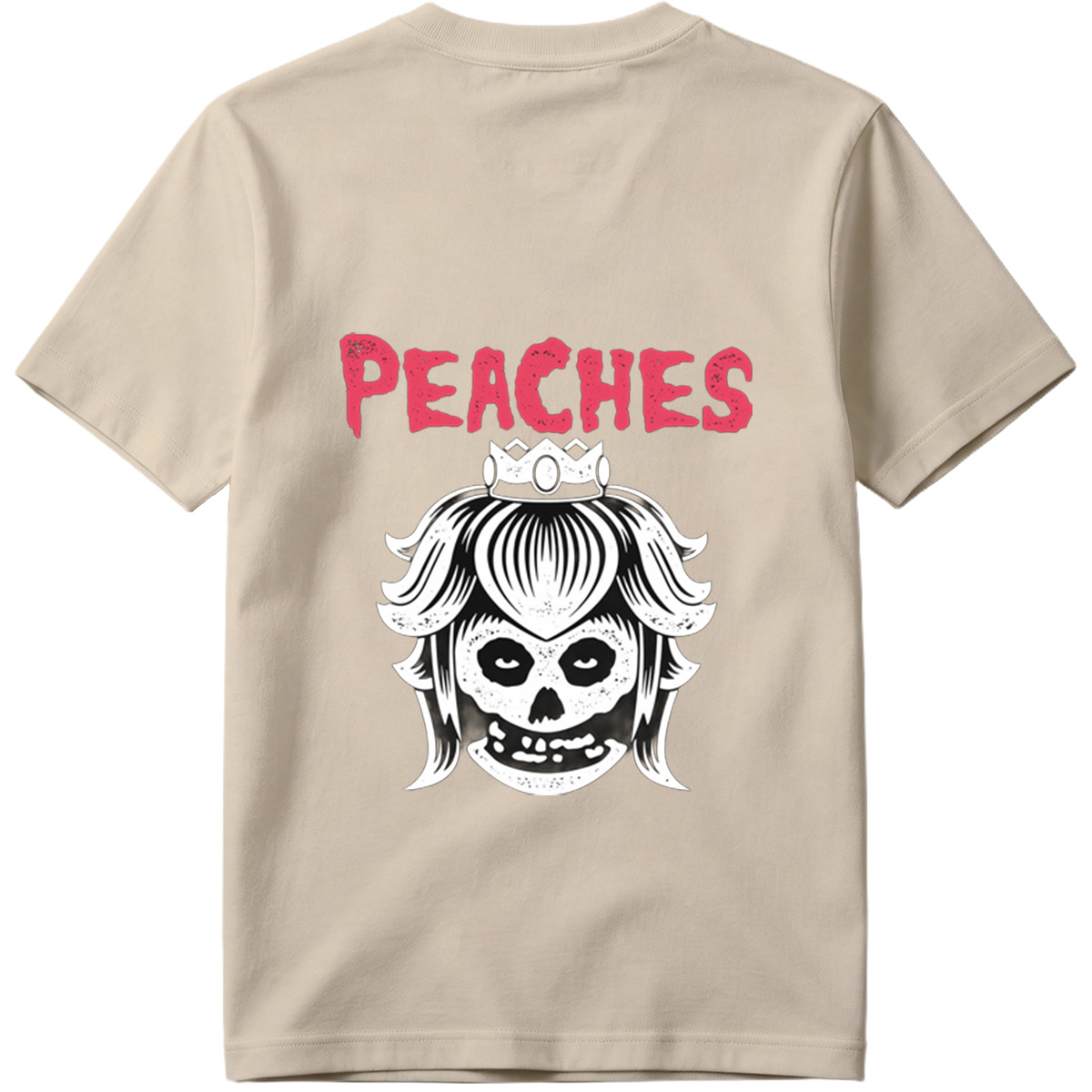 Peaches: Skull Princess Design - Tee