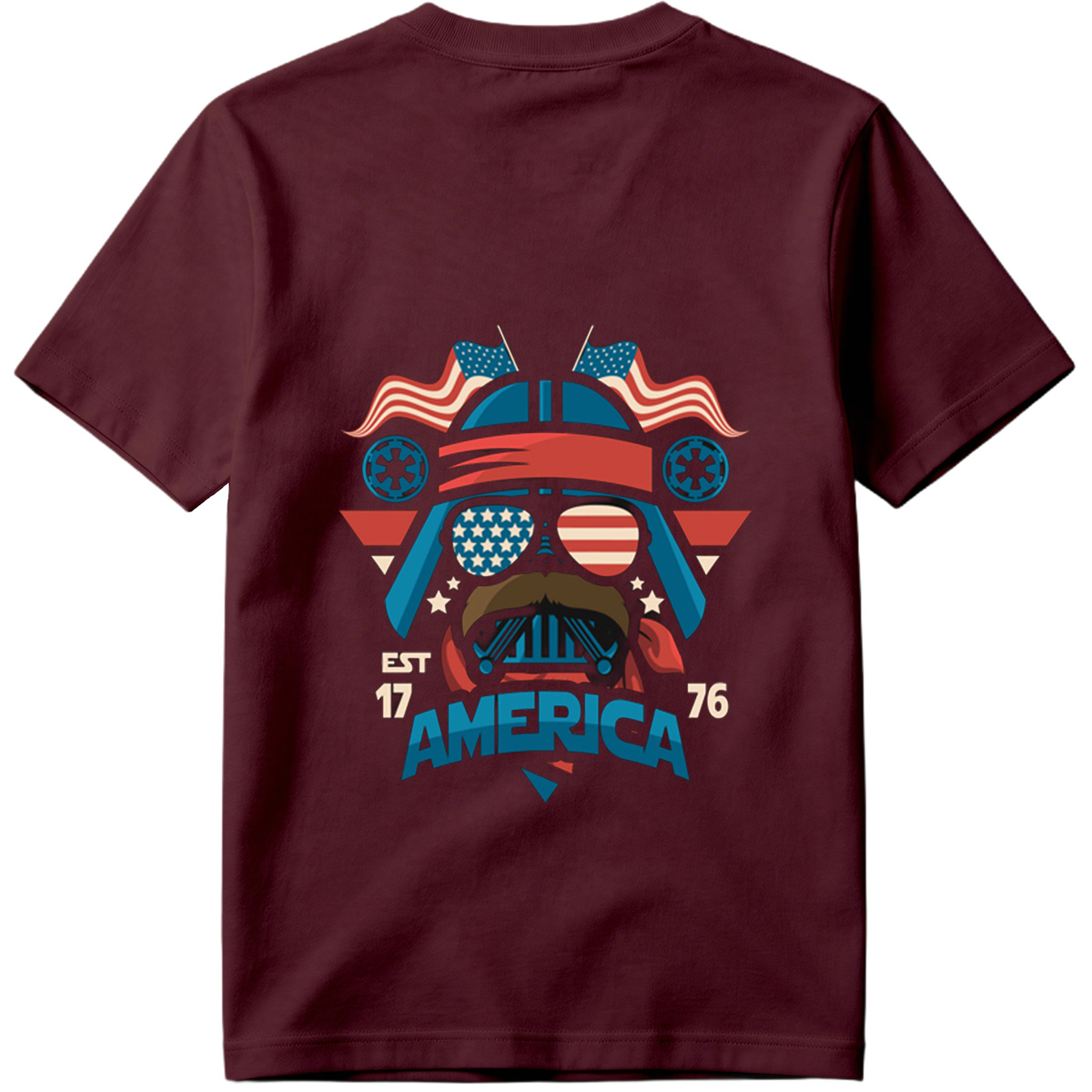 Star Wars: Darth Vader America 1776 - Tee