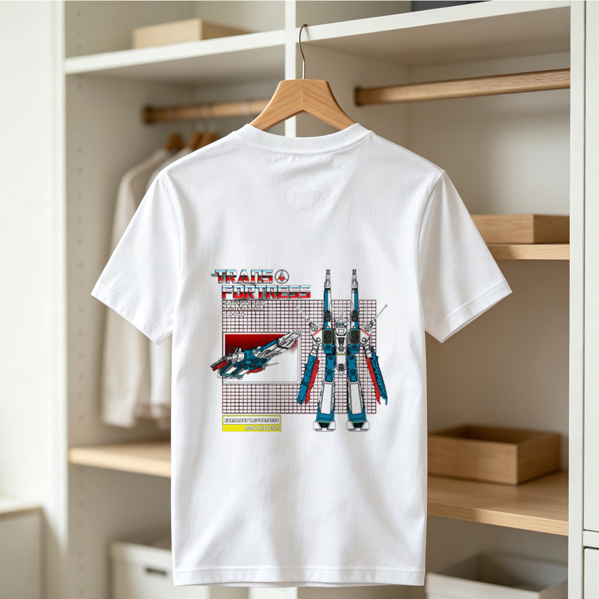 The Trans Fortress: Earth Battle Fortress Macross - Tee