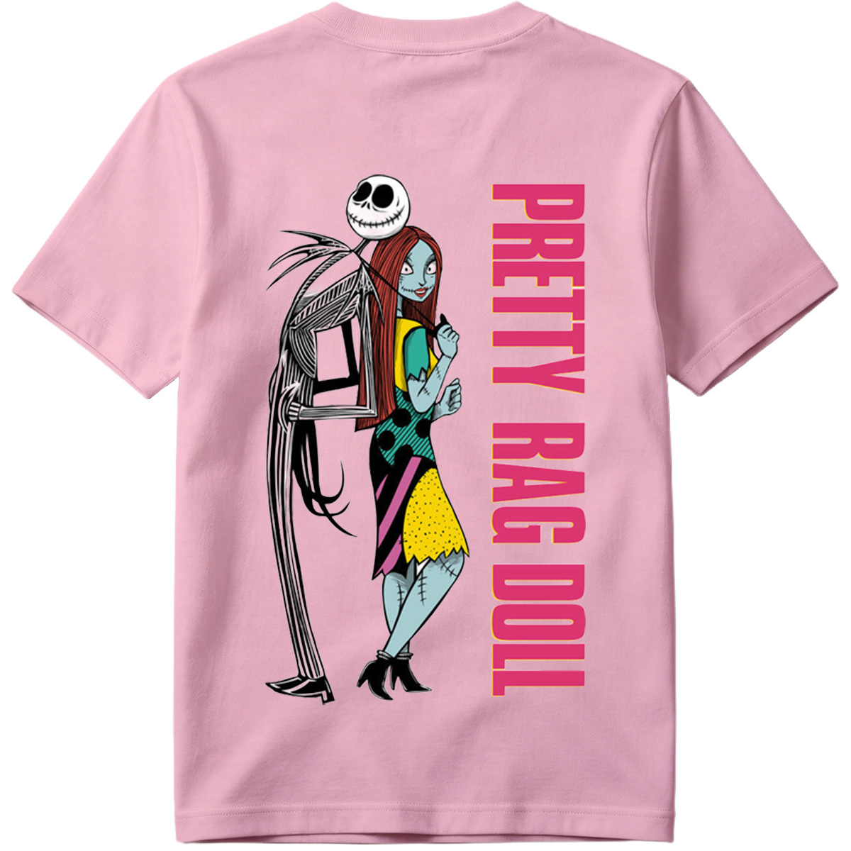 The Nightmare Before Christmas: Jack Skellington and Sally - Pretty Rag Doll - Tee