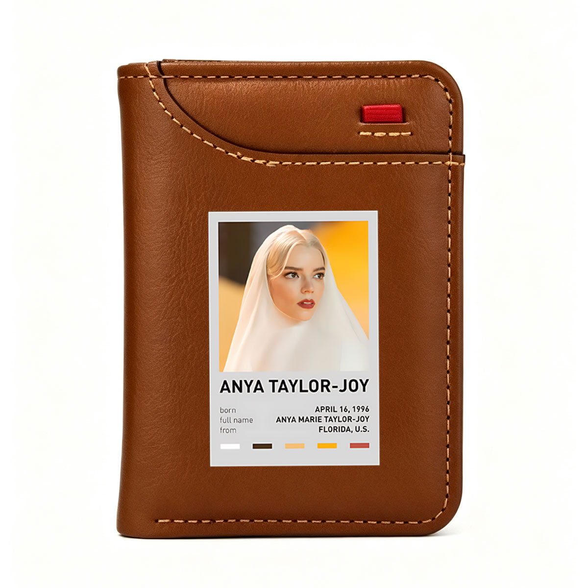 Anya Taylor-Joy: Born April 16, 1996, Florida, U.S. - Vertical Style Wallet