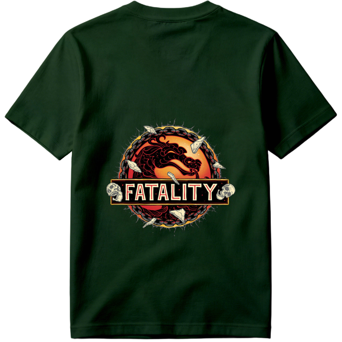 Mortal Kombat Fatality Logo - Tee