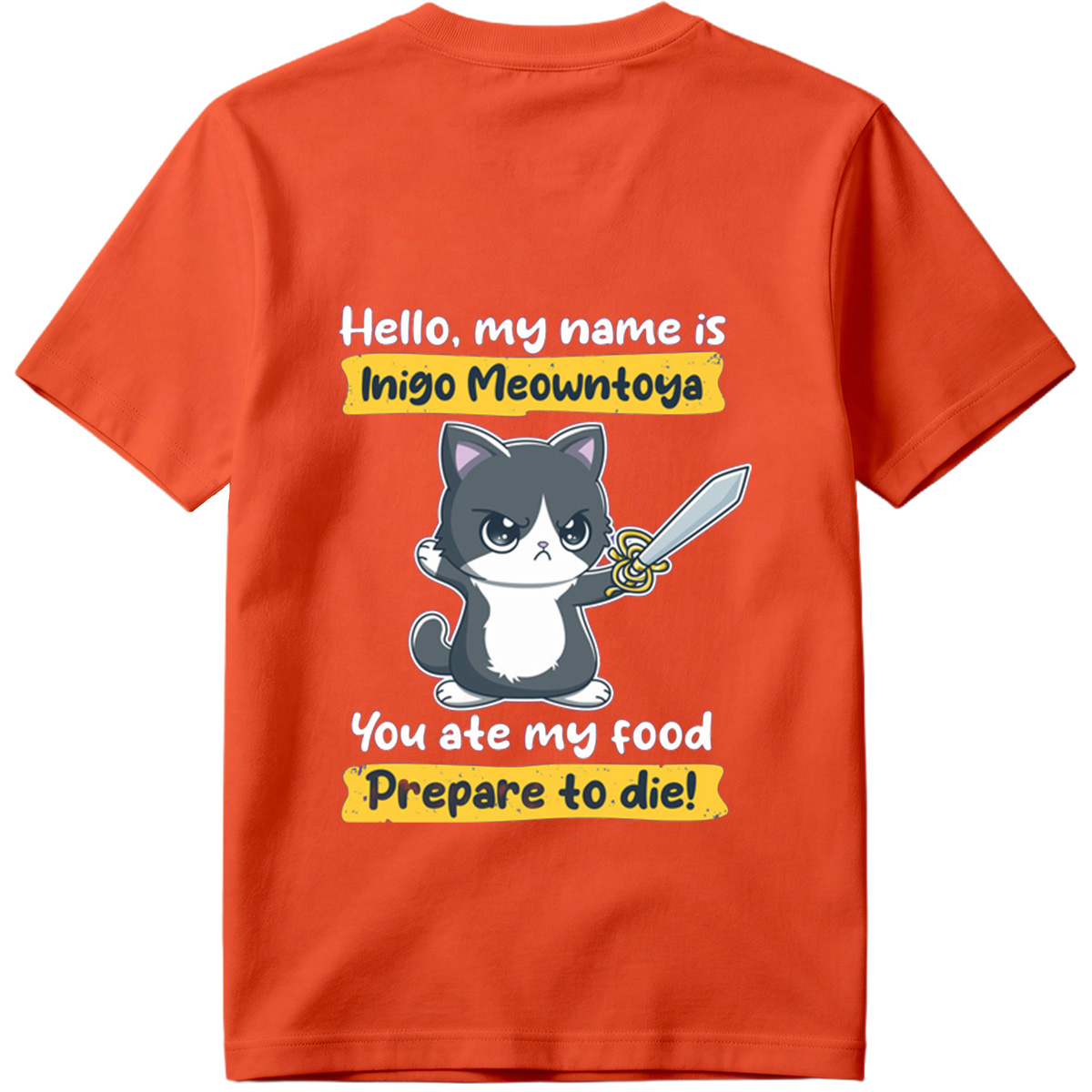 Inigo Meowntoya Cat with Sword: 