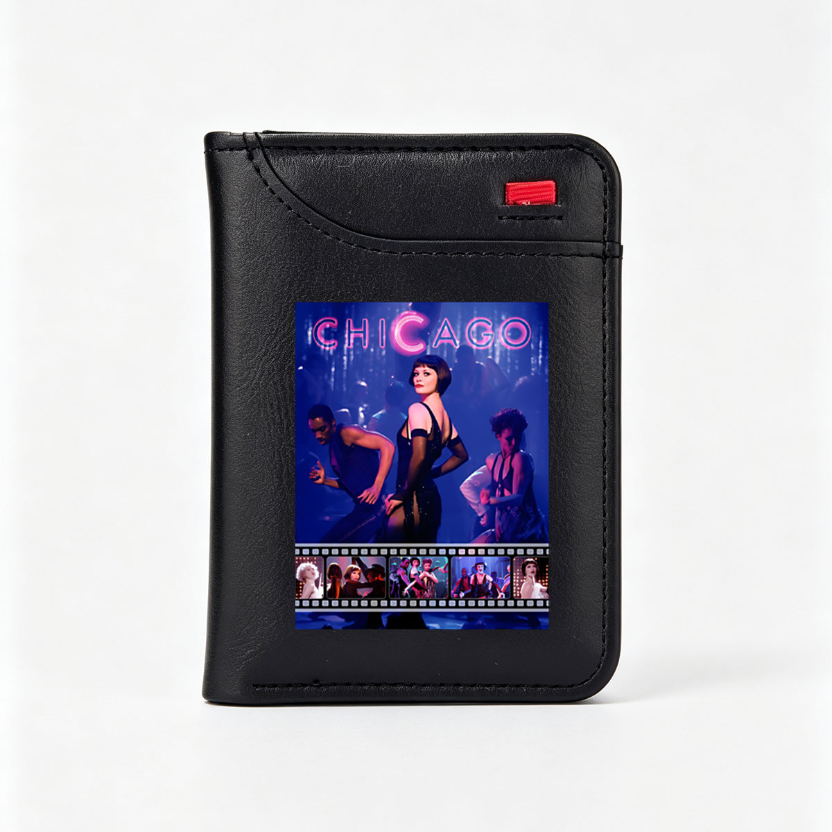Chicago: Roxie Hart, Velma Kelly, and Billy Flynn in a Glamorous Jazz Age Musical Drama - Vertical Style Wallet
